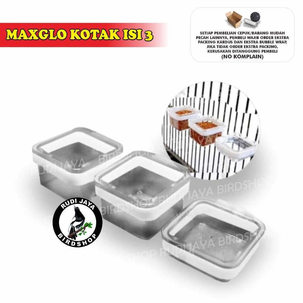 aq-54 CEPUK MAXGLO MIX 1 PAK ISI 20 PCS CAMPUR KOTAK BULAT BELGIA MAXGLO MAXGLOW MAX GLO MAX GLOW WA