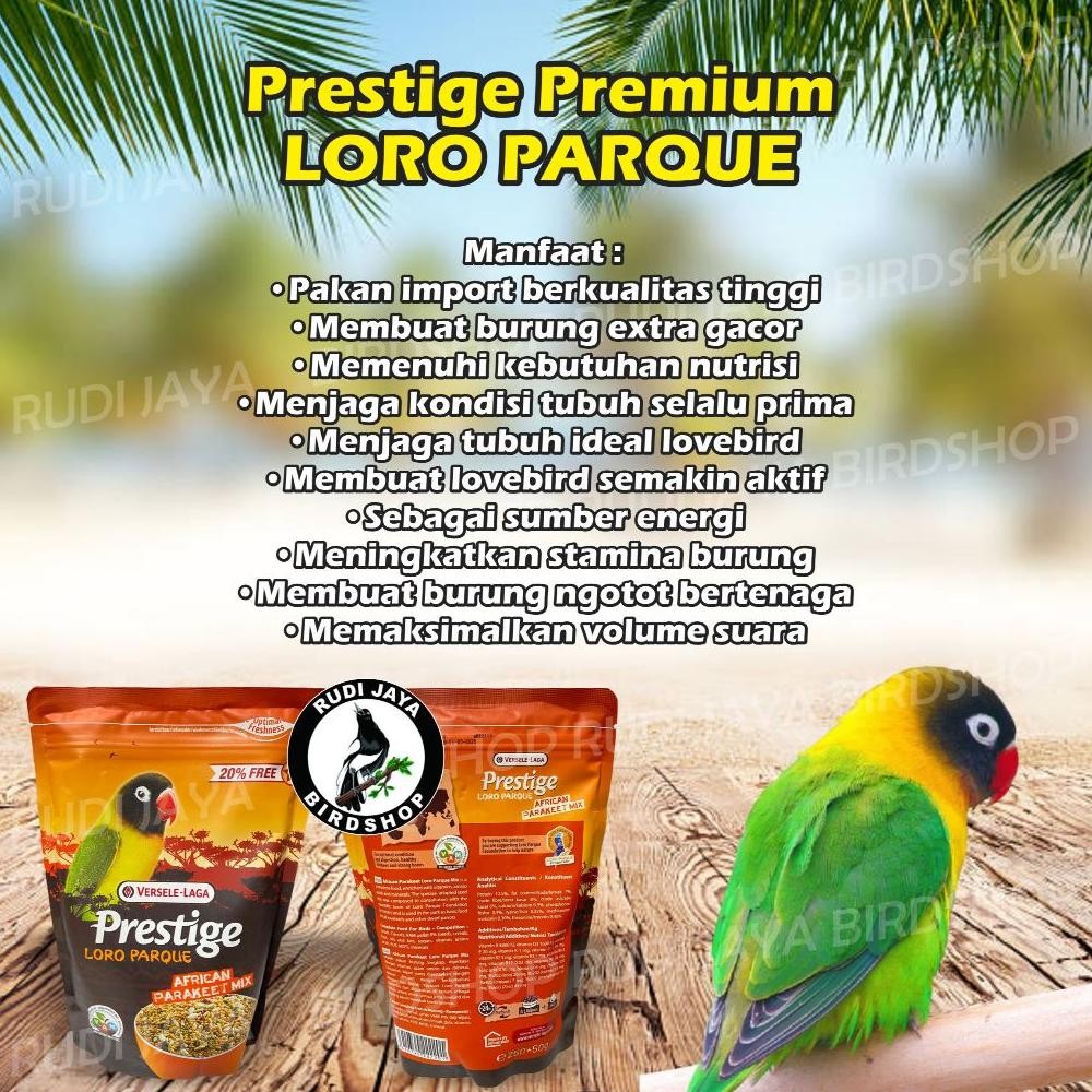 He13 Prestige Lovebird Versele Laga Pakan Makanan Burung Lovebird LB Import Kualitas Terjamin Sale