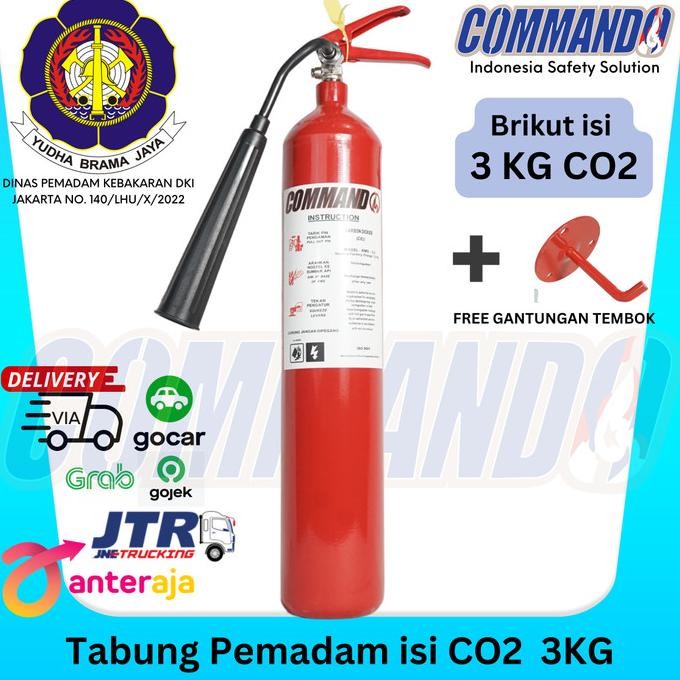 Tabung Apar 3 Kg Isi Co2 New Stok