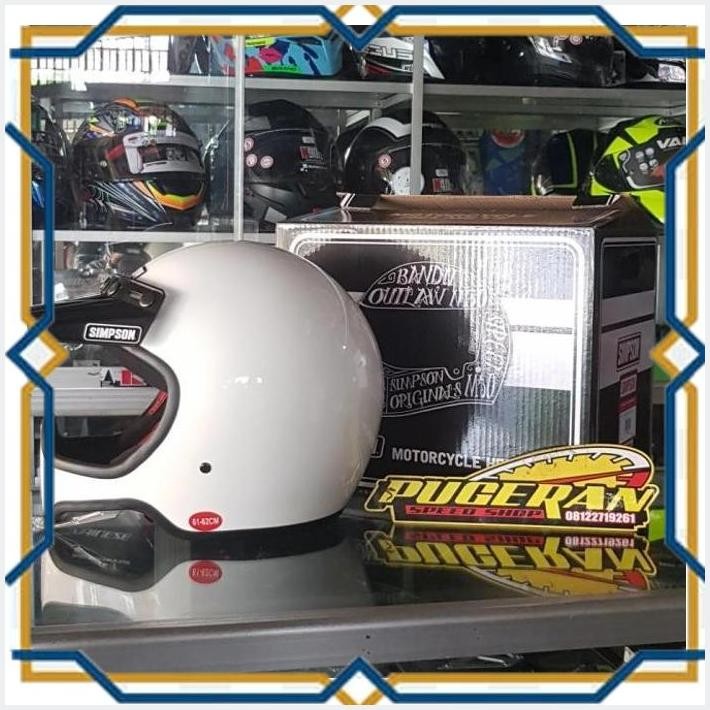 [pug] helm simpson m50 white
