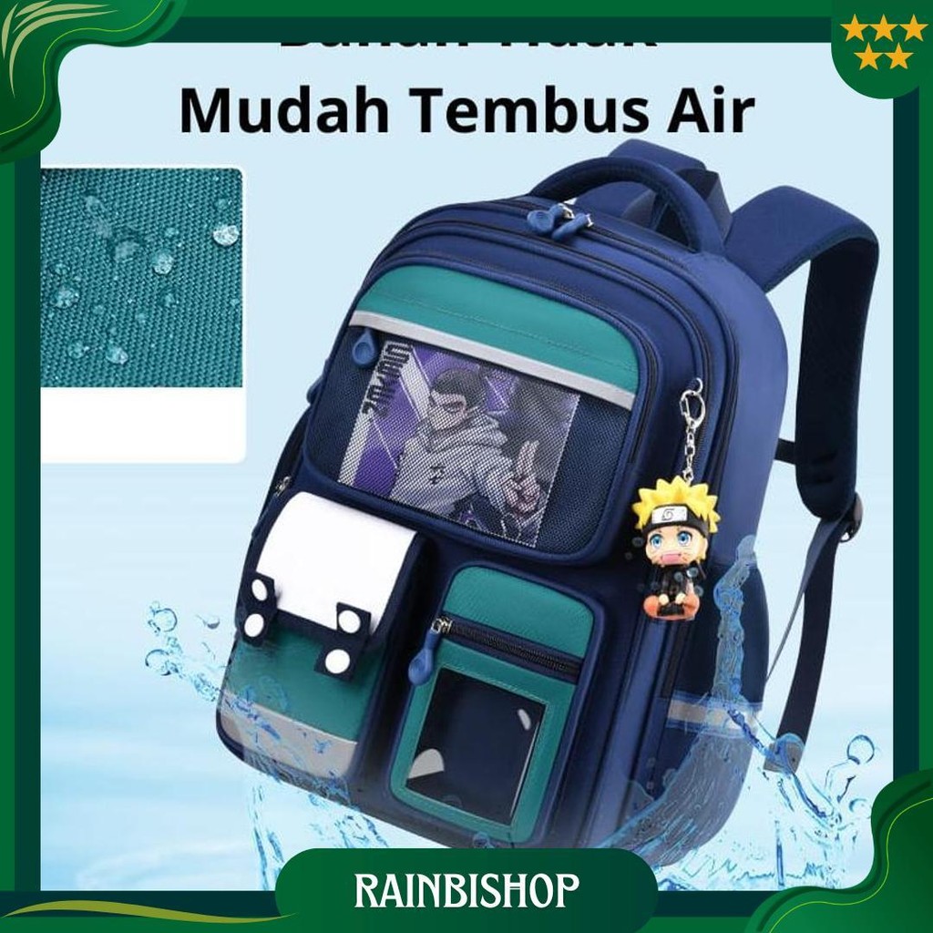 Ransel Sekolah Anak / Tas Ransel Sekolah Sd Smp Import Sanrio Naruto Import Waterproof Cod
