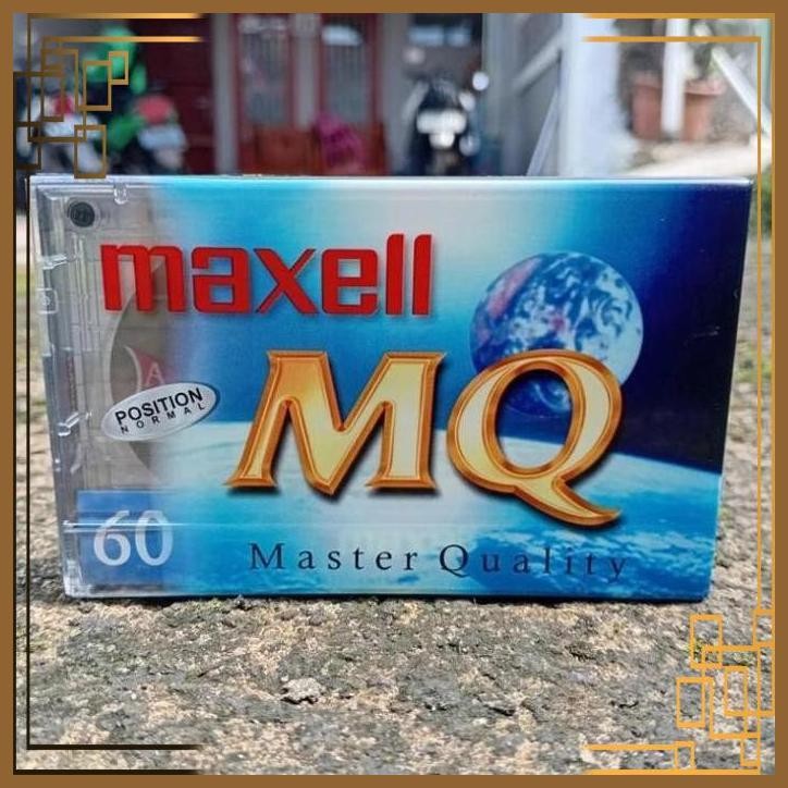 [TPK] Maxell MQ 60 Pita Ribbon Kaset Kosong isi lagu Rekaman Type I Position Normal Blank Cassette T
