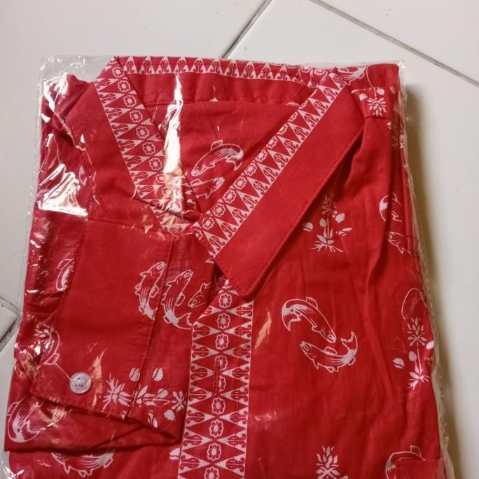 Limited, Baju Batik Sd Lengan Panjang 5L