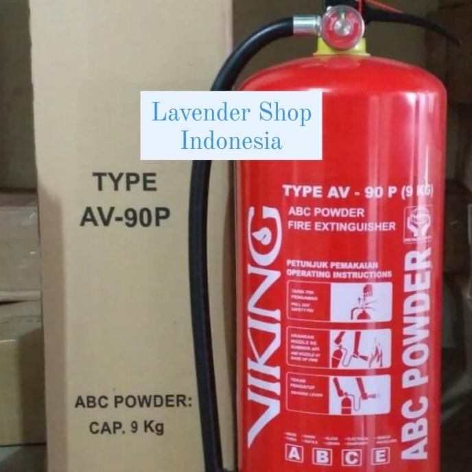 Tabung Pemadam Kebakaran Abc Powder Viking 9Kg / Apar Viking 9Kg New Stok
