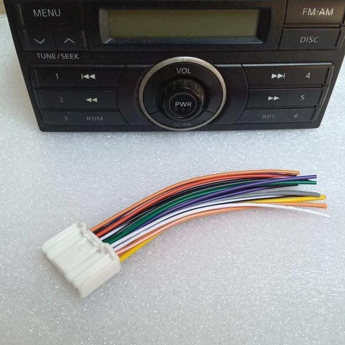 Promo Soket head unit Nissan Livina kabel soket tape mobil grand livina COD