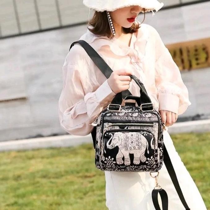 Sale Tas Wanita Chibao Import Bisa Multifungsi 1813 M Motif Zebra