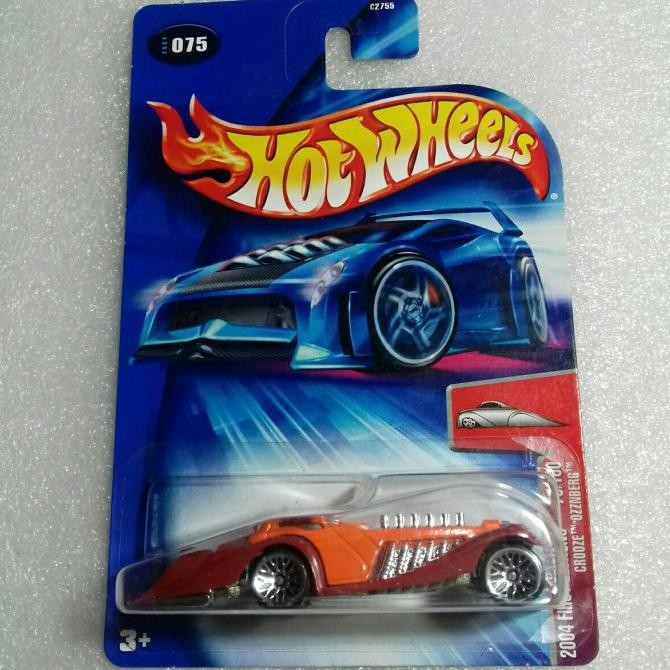 HOT WHEELS CROOZE OZZNBERG. CARD 2004 FIRST EDITIONS SERIES.