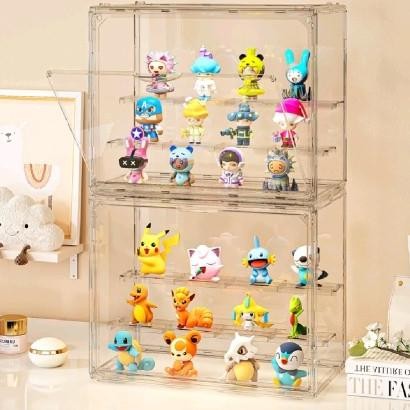 SALE kotak akrilik tempat display / box tempat pajangan boneka / kotak akrilik serbaguna