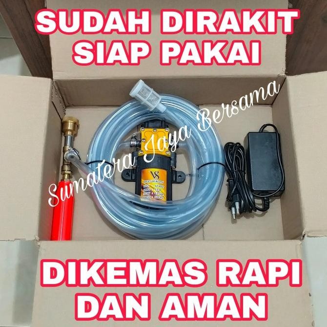Alat cuci motor steam mini Mesin pompa dc cuci ac motor mobil setim BEST QUALITY