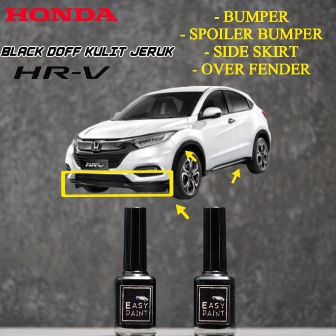 Cat Oles Black Doff Kulit Jeruk Honda HRV Hitam Dof Over Fender Bumper MURAH