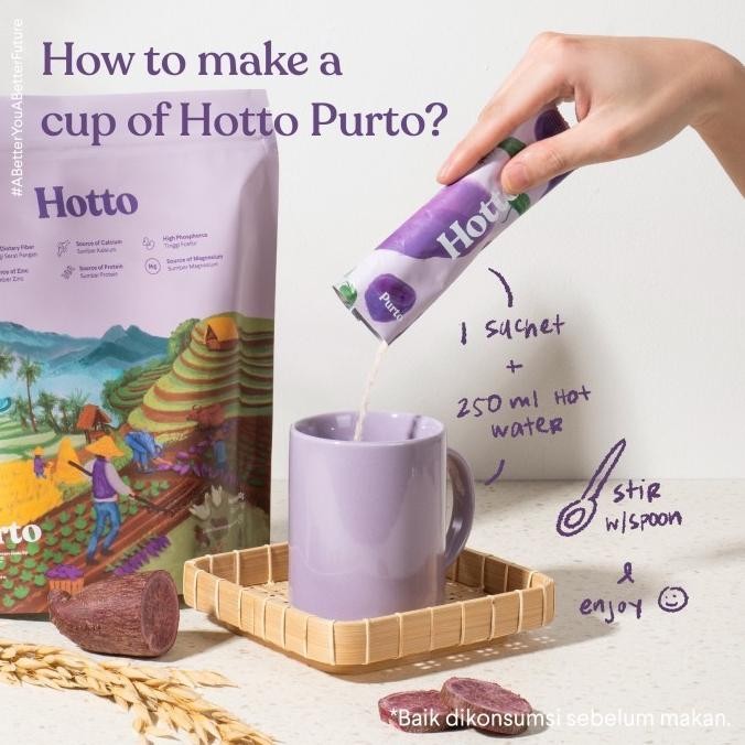 

FLASH SALE!!! HOTTO PURTO 2 POUCH (32 SACHET)