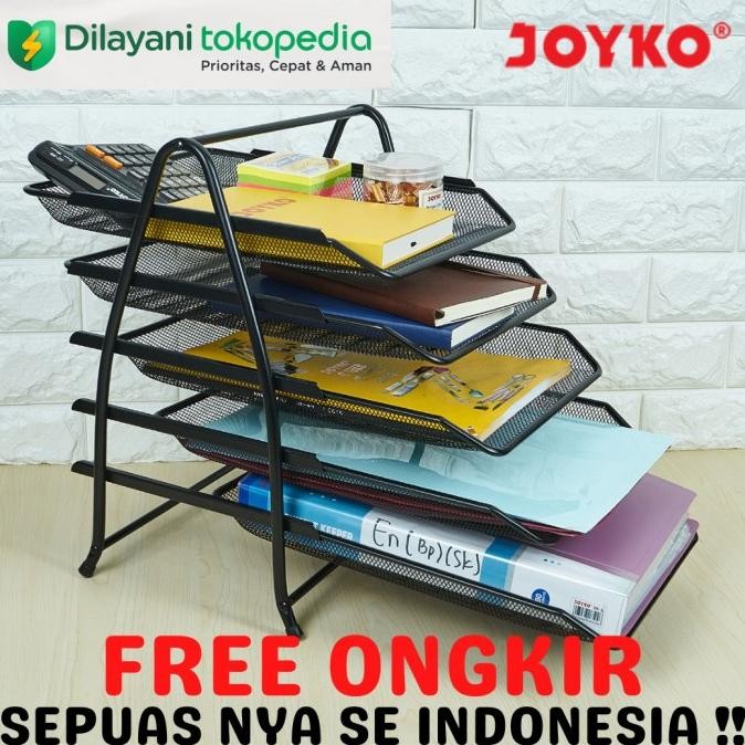 

BEBAS ONGKIR - Joyko Document Tray METAL / Rak Kertas Dokumen Joyko Wadah Kantor