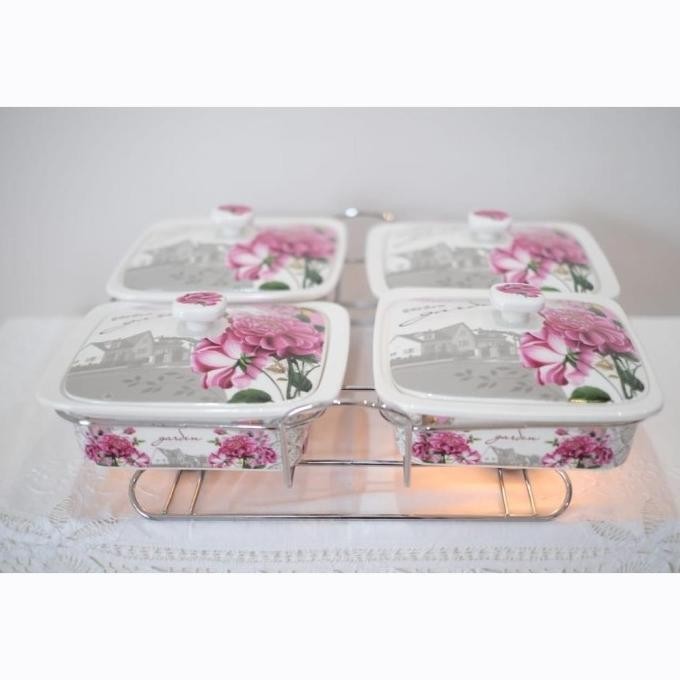 Promo Prasmanan Fiorenza Segi / Wadah Saji Fiorenza / Prasmanan Garden