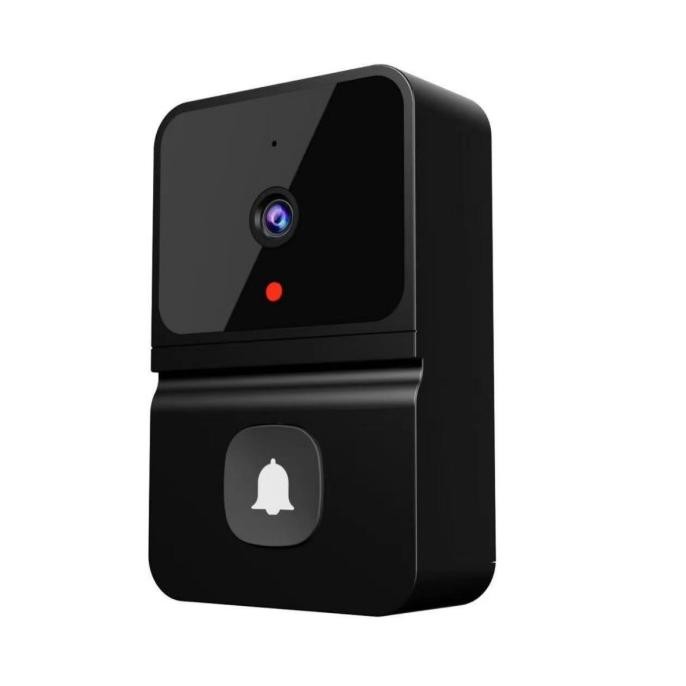 Bell Rumah Dengan Kamera 1080p / Bell Rumah Wireless Hitam / Bell Bel