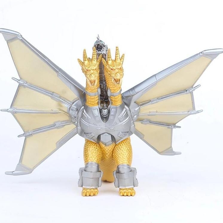 Fure Godzilla Monter Mecha Ghidorah Mainan Fure Hiaan Topper Monter Ghidorah