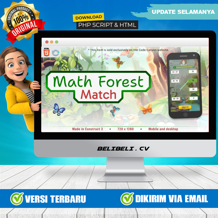 Source Code Game Math Forest Match v1.0 - HTML5 Educational game