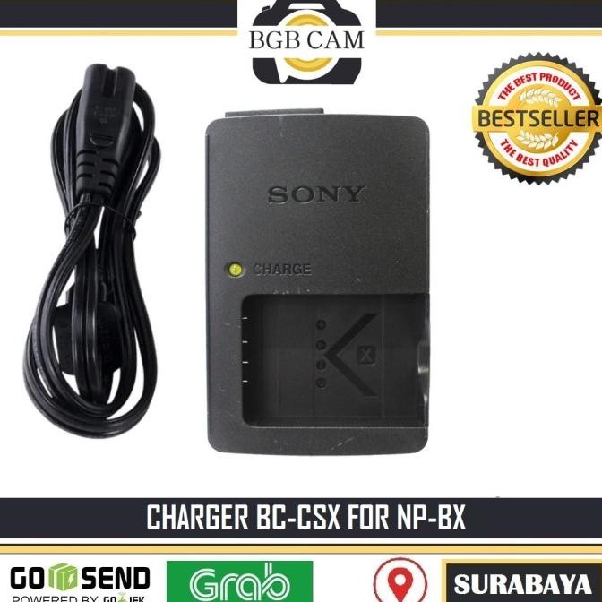 CHARGER BC-CSX FOR SONY NP-BX1 KAMERA H400 / HANDYCAM SONY CX405 DLL ORIGINAL DAN TERPERCAYA