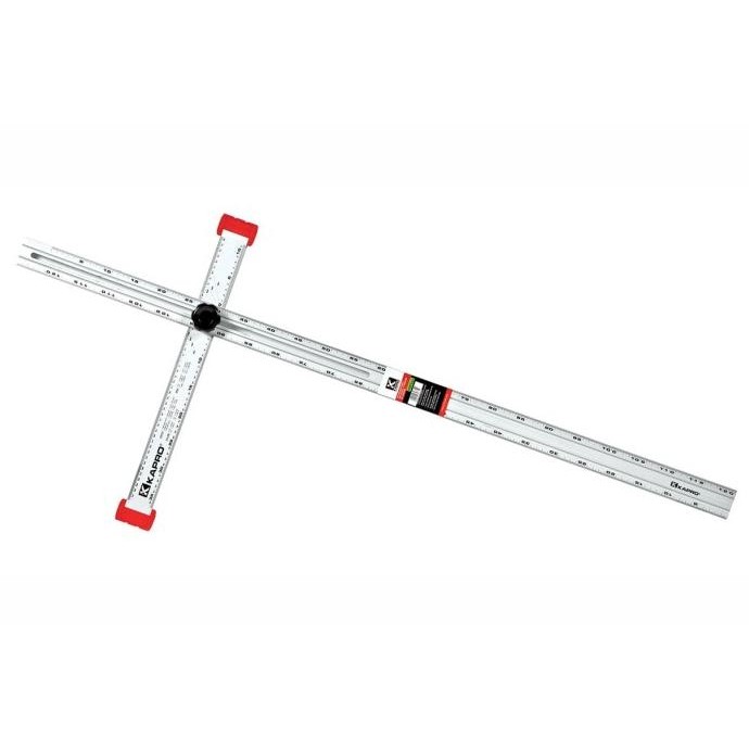 

Penggaris Adjustable Drywall T-Square 120Cm (48) Kapro 317 Inc Ppn