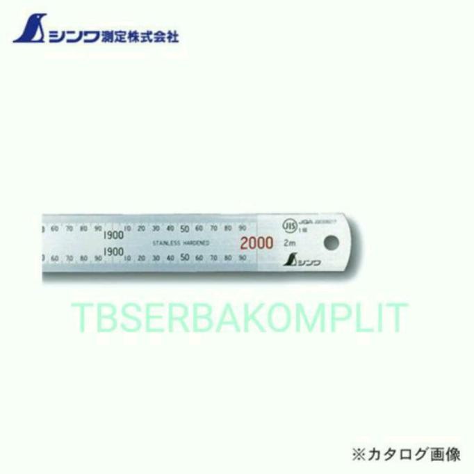 

Penggaris Shinwa H-102H 200 Cm Japan Range 0-2000 Mm Anti Karat Asli