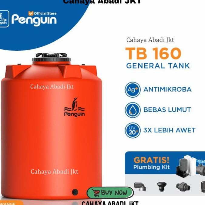 Miliki Tb160 (1550Ltr) Penguin Toren/Tandon Air