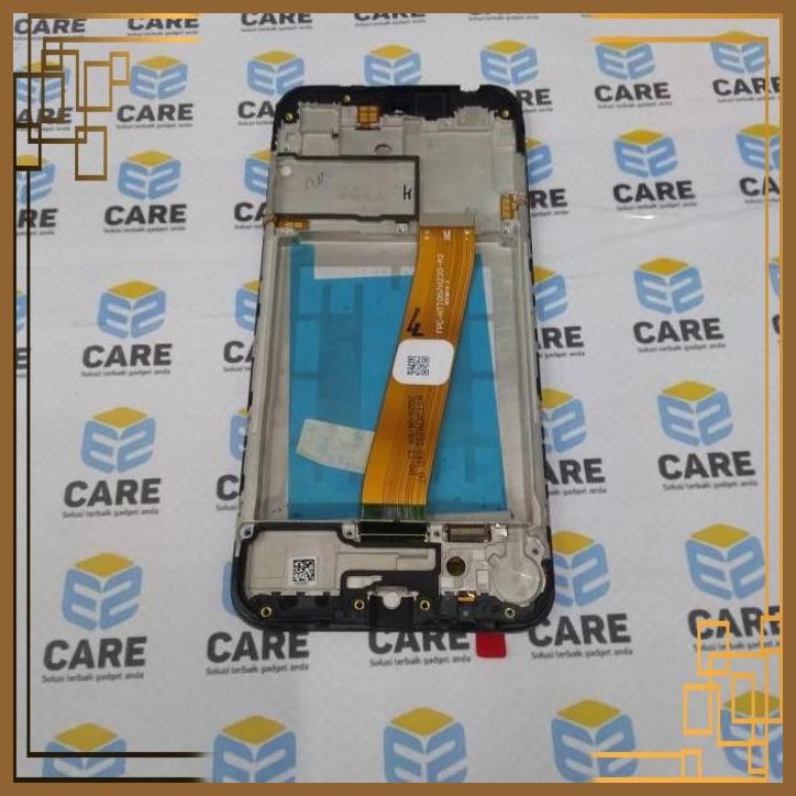 [EZS] LCD FULL ASSY SAMSUNG A10 A105G BLACK ORI COPOTAN