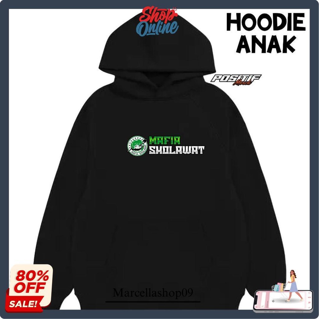 Hoodie Jaket Anak Fleece Mafia Sholawat Tobat Mafis Indonesia Termurah Banget