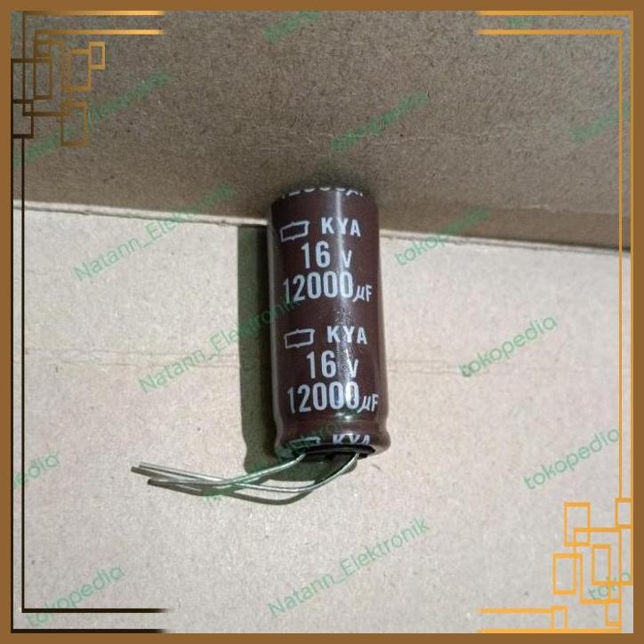 [MRD] 5528 kapasitor elco 12000uf 12000 uf 16volt 16 volt nippon chemicon