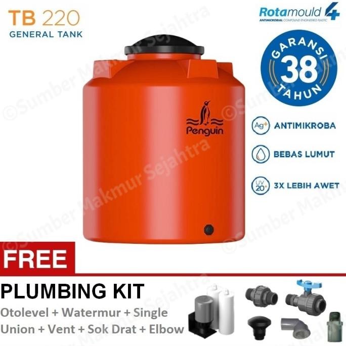 Diskon Tangki Air / Tandon / Toren Penguin 2200 Liter - Tb 220