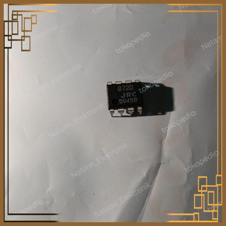[MRD] 4580 ic dip jrc072d jrc 072 d jrc072 072d = tl072 versi jepang