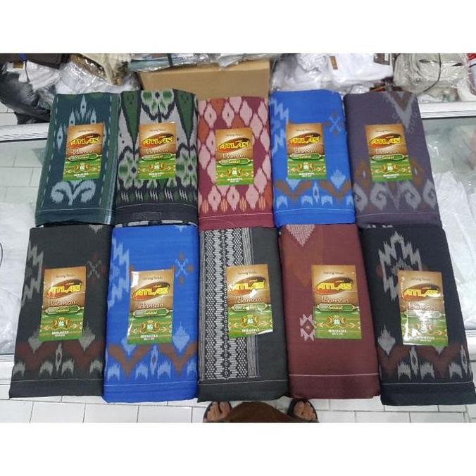 Grosir Sarung Atlas Idaman Kembang Idaman Harmoni Bgl Akasia Motif Bhs Sge Murah Katun Muslim