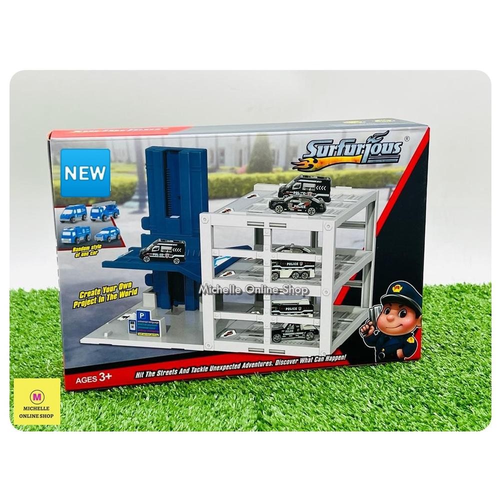 Super Sale Grosir Mainan Mobil Mobilan Parking Lot Lift Mobil Sport Car Original