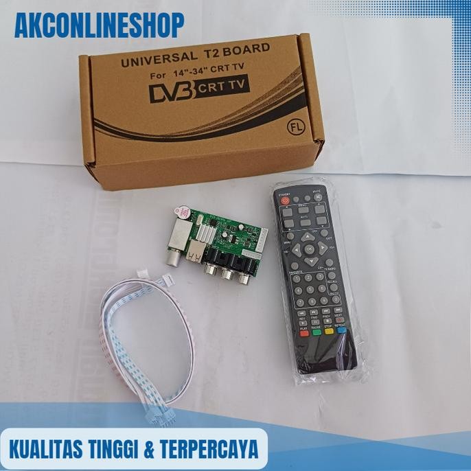Tuner Tv Digital Crt / Dvbt2 Universal Untuk Tv Tabung Co