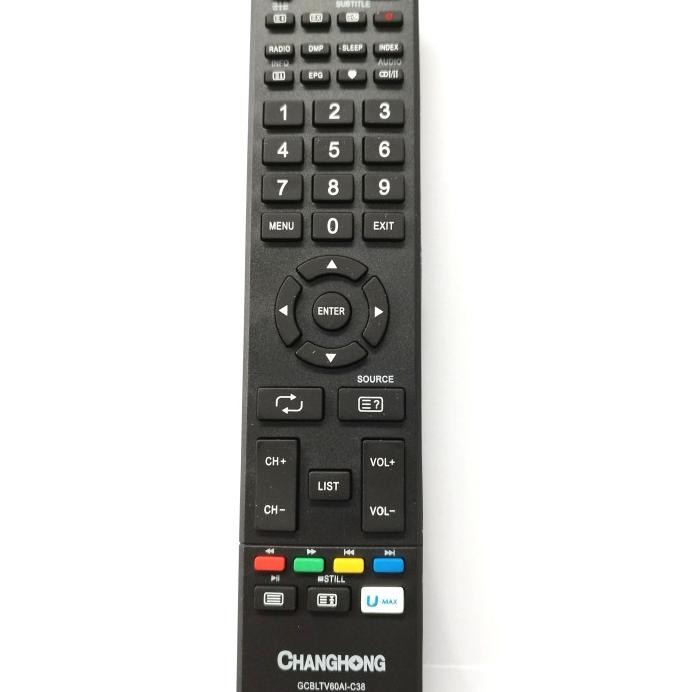 REMOT REMOTE TV CHANGHONG LCD LED GCBLTV60AI-C38 FOR L32H1 murah