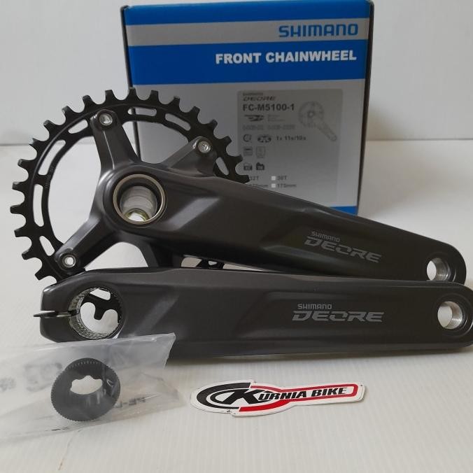crank shimano deore single m5100 murah