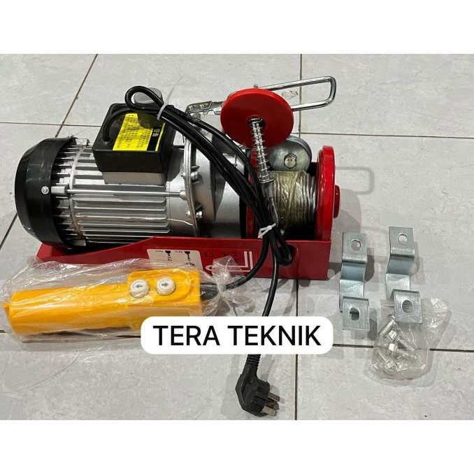 Hoist Elektrik 600 Kg Electric Hoist Pa600 Mini Crane Hoist 600Kg New Stok
