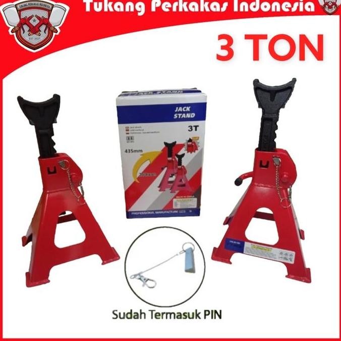 Murah Jack Stand Mobil 3 Ton Tahanan Dongkrak 3Ton 1Set 2Buah