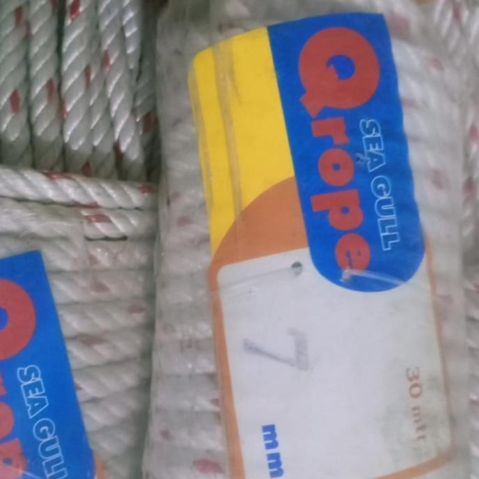 

Tali Tampar Tambang Plastik Seagull 7Mm X 30M & 10Mm X 30M New Stok