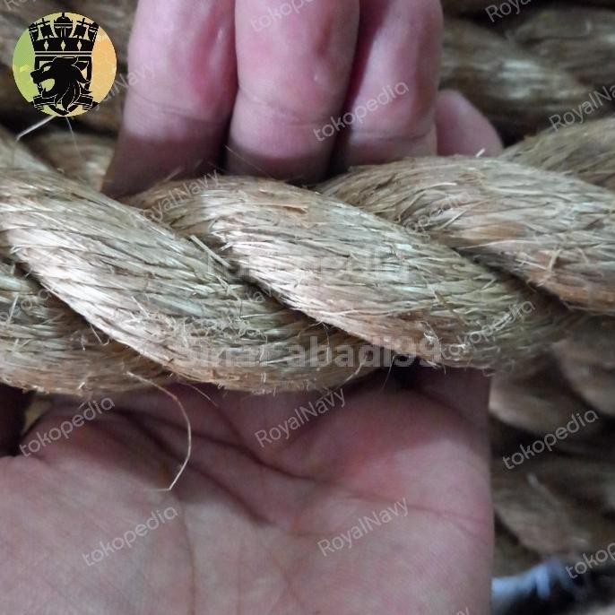 

Tali Tambang Manila 32Mm Goni Tampar Dadung Kapal Besar Harga Per Mtr New Stok