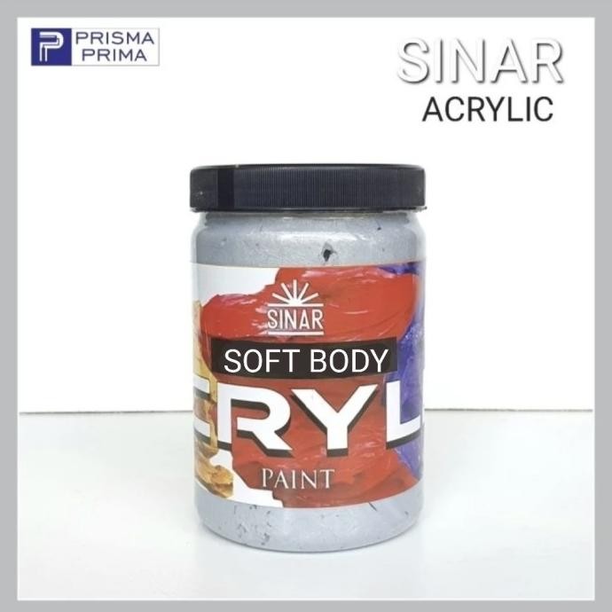 

Cat Lukis Acrilik SINAR Acrylic Paint 800 ml Kanvas YAN