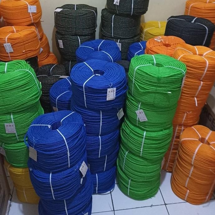 

Tali Tambang Plastik 12 Mm Per Roll New Stok