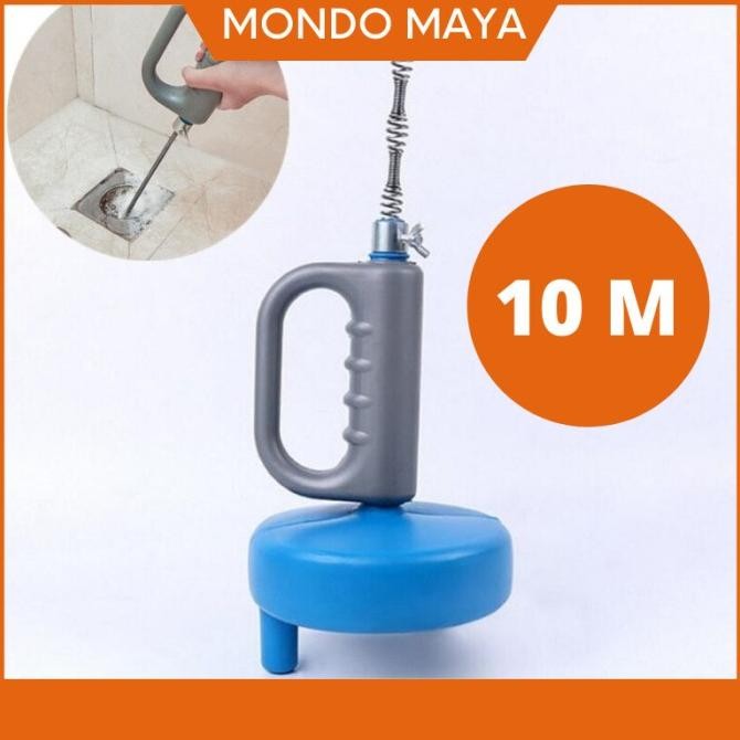 Pipe Cleaner 10M / 5M Pembersih Saluran Pipa Air Tesumbat 1/4 Inch Terbaik