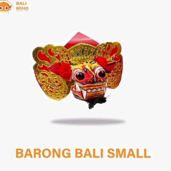 Topeng barong small -Tapel barong -barong Bali SRA