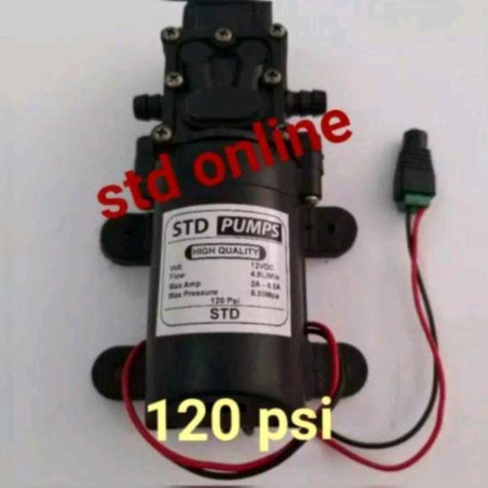 Pompa Dinamo Dc 12V 120 Psi (Soket - Soket) Best Seller