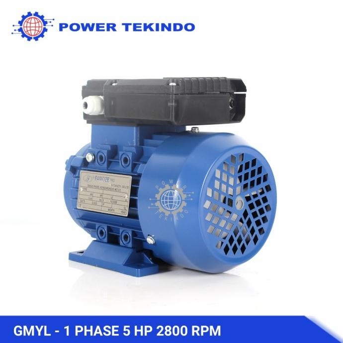 Hot Sale Famoze Pro Dinamo 1 Phase 5 Hp 2800 Rpm Elektro Motor 5 Pk Gmyl