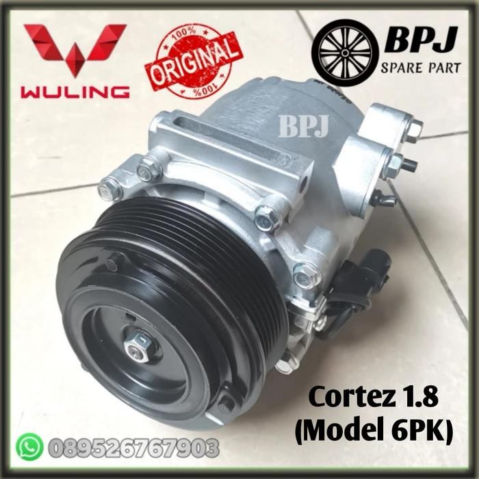 Compressor Kompresor Ac Mobil New Wuling Almaz Cortez 1.8 1800Cc 1.5 Original Dan Terpercaya