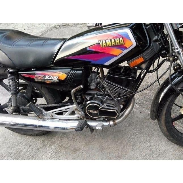 Lis Body/ Striping/Stiker + Emblem Tangki Yamaha Rx King 1996 Kw Super Original Dan Terpercaya