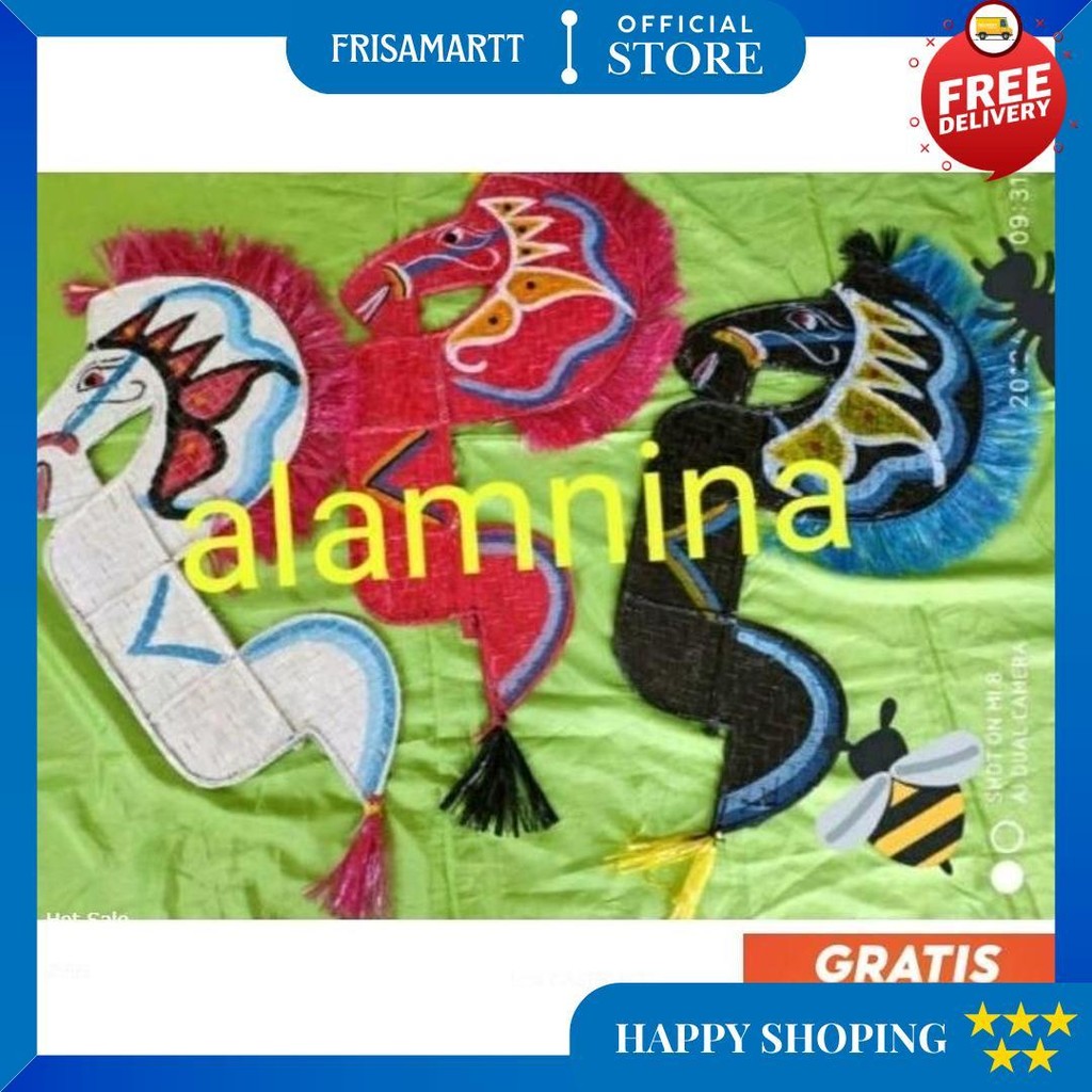 [Promo] Kuda Lumping Jaranan Bambu Rambut Rafia