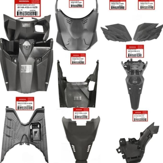 Promo Paket cover full body bodi kasar Vario 125 150 led old 2015 - 2017 original COD