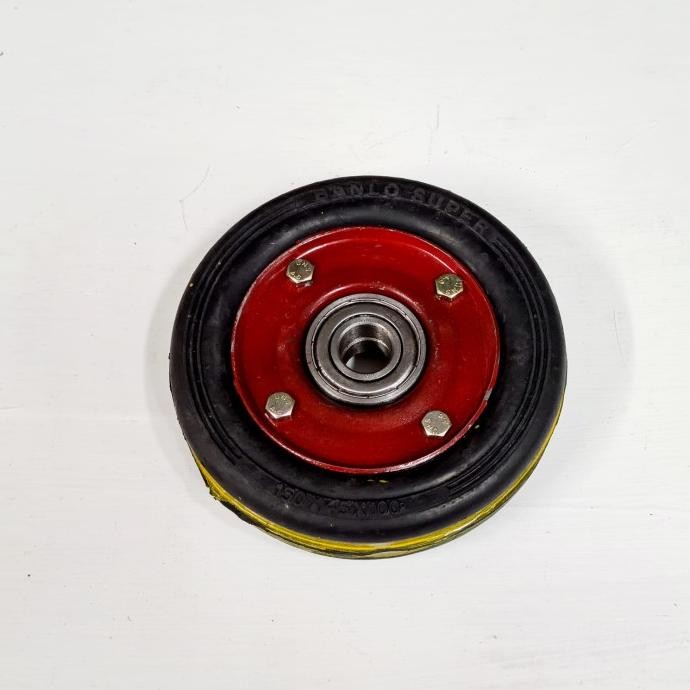Roda Lori 6Inch Karet Banlo Super New Stok