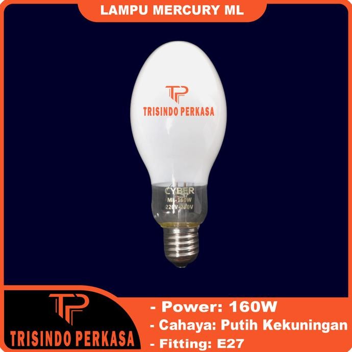 Lampu Mercury ML 160W 160 watt E27 Bola Lampu Jalan murah